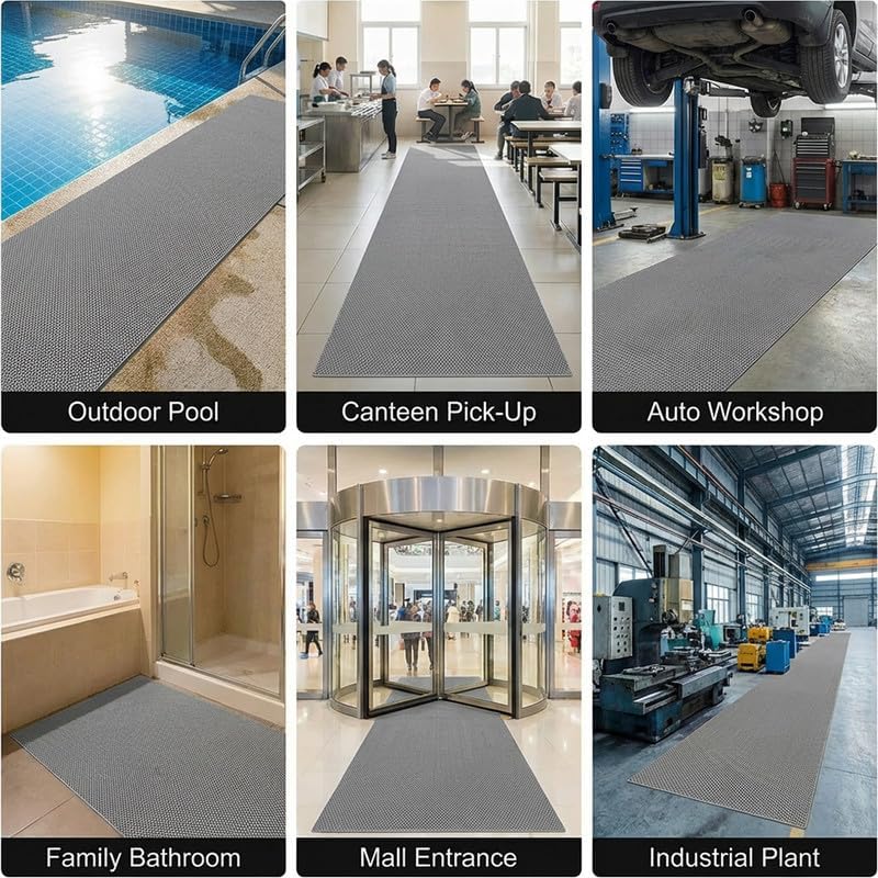 PVC Drainage Floor Mat 3x5Ft