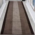 Washable Abstract Runner Rug 26in X 10ft