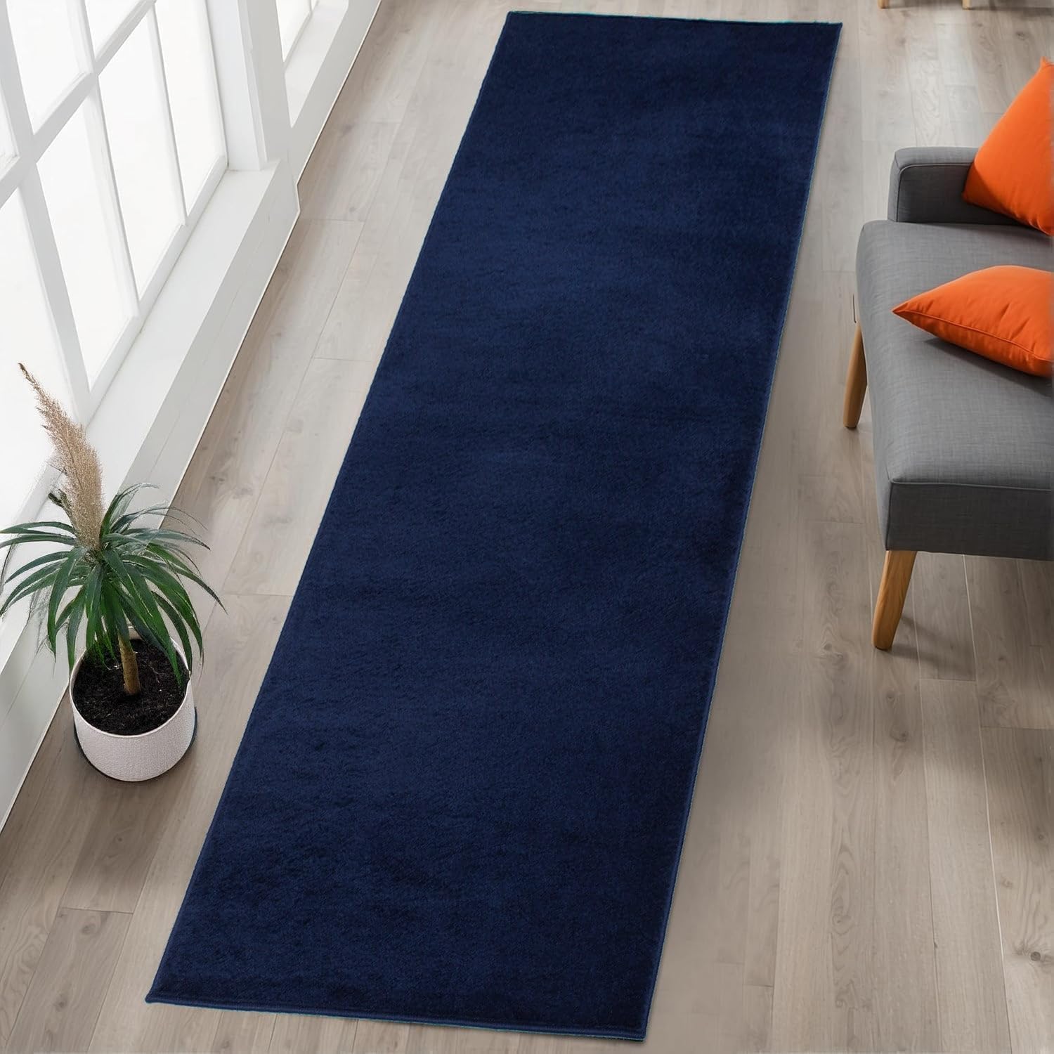 Solid Runner Rug 30in X 12ft