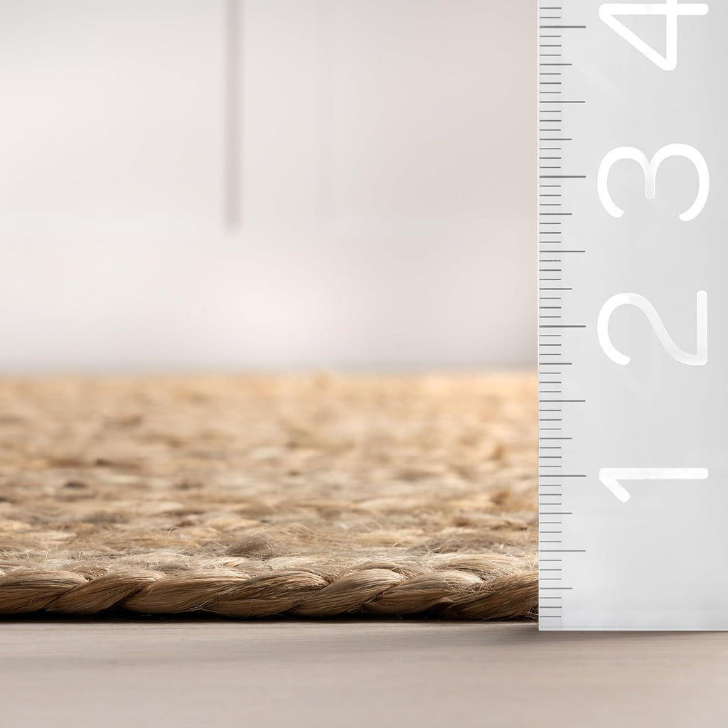 Oval Rigo Jute Rug 2x4