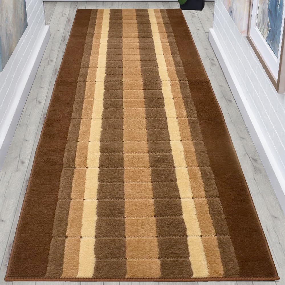 Geometric Runner Rug 30in X 24ft