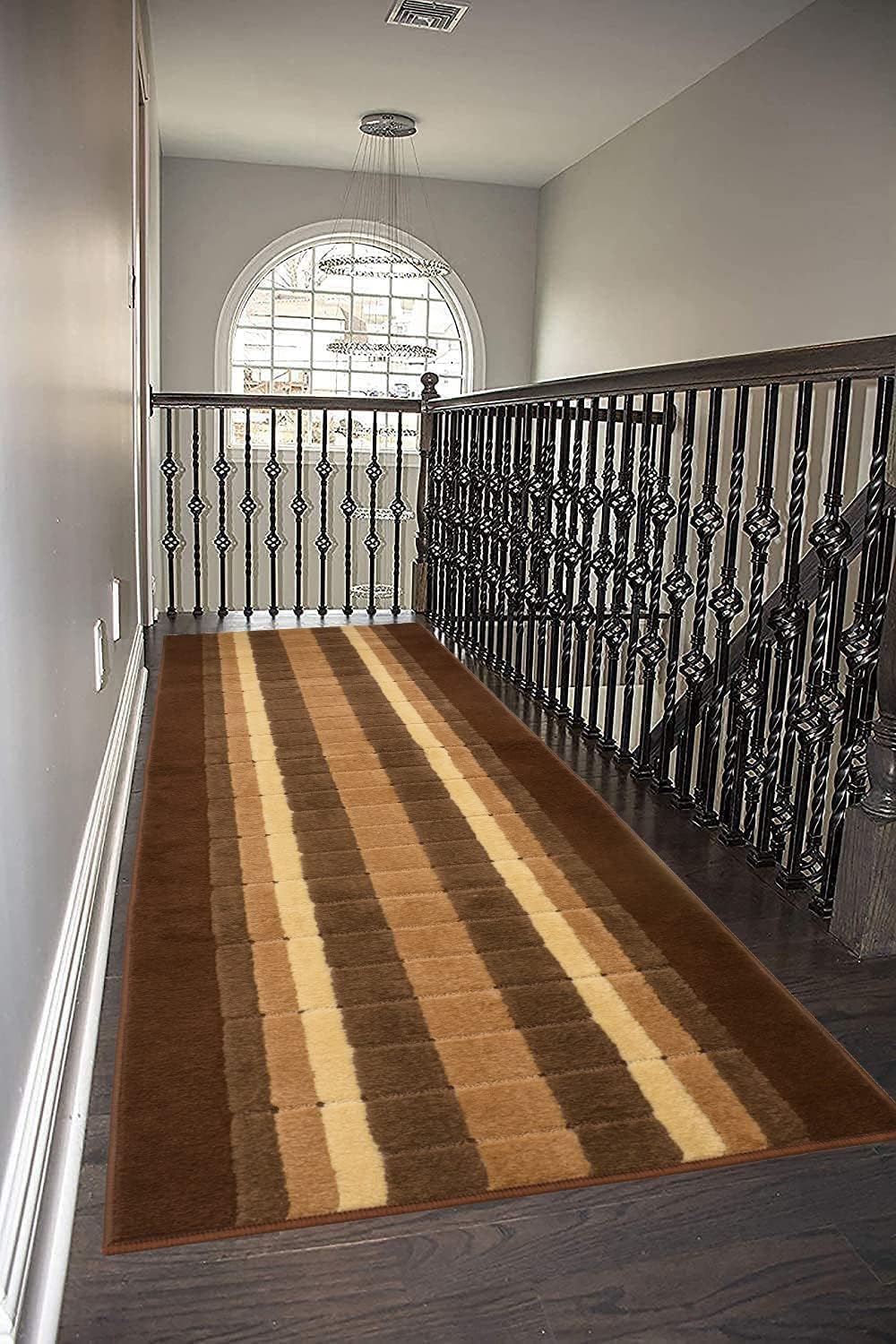 Geometric Runner Rug 30in X 24ft