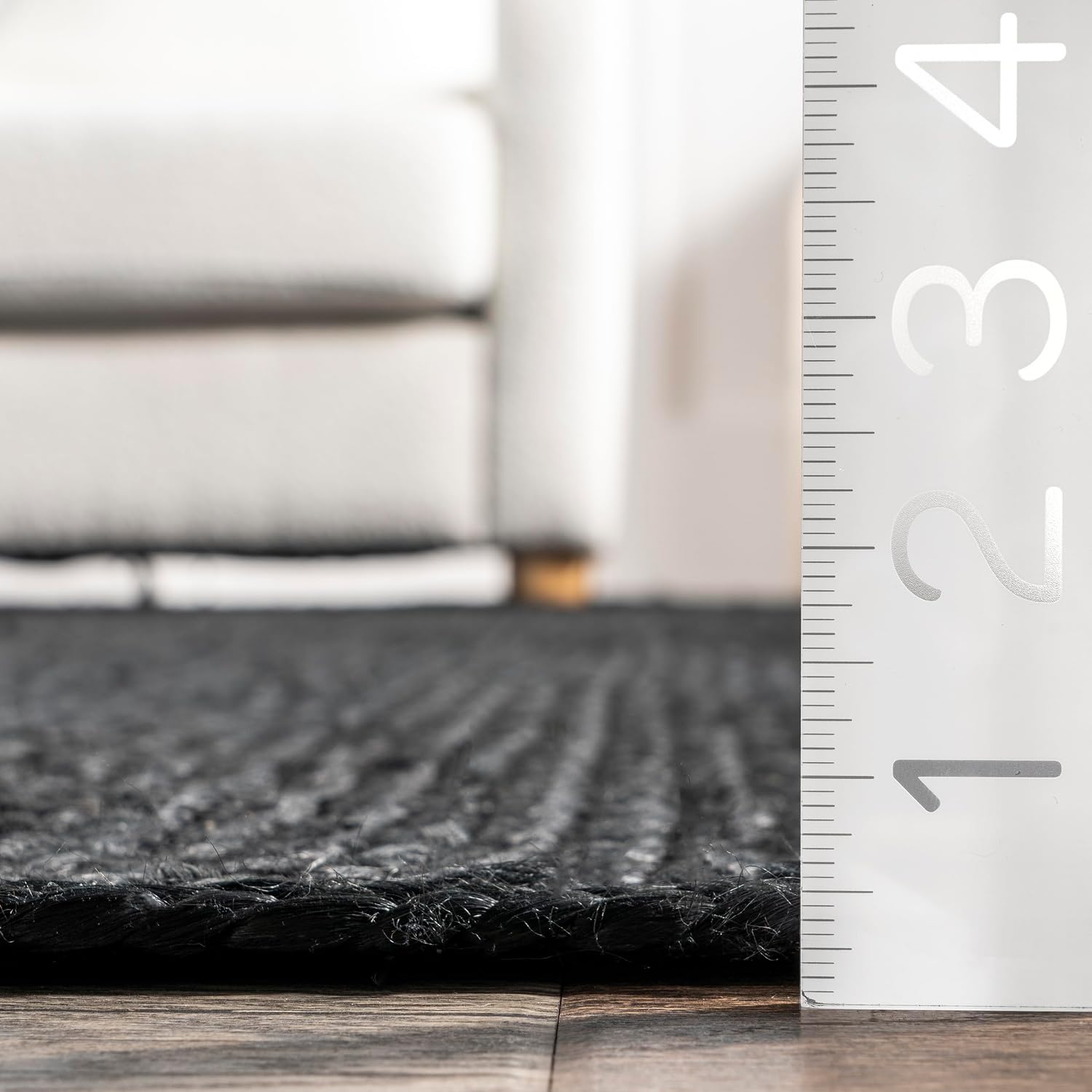 Oval Rigo Jute Rug 3x5