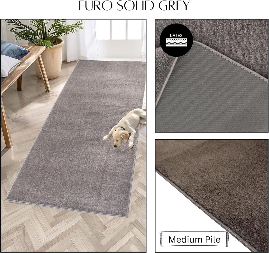 Solid Runner Rug 30in X 7ft