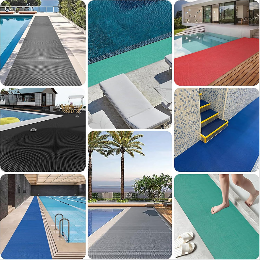 Pool Drainage Floor Mat 3×10FT