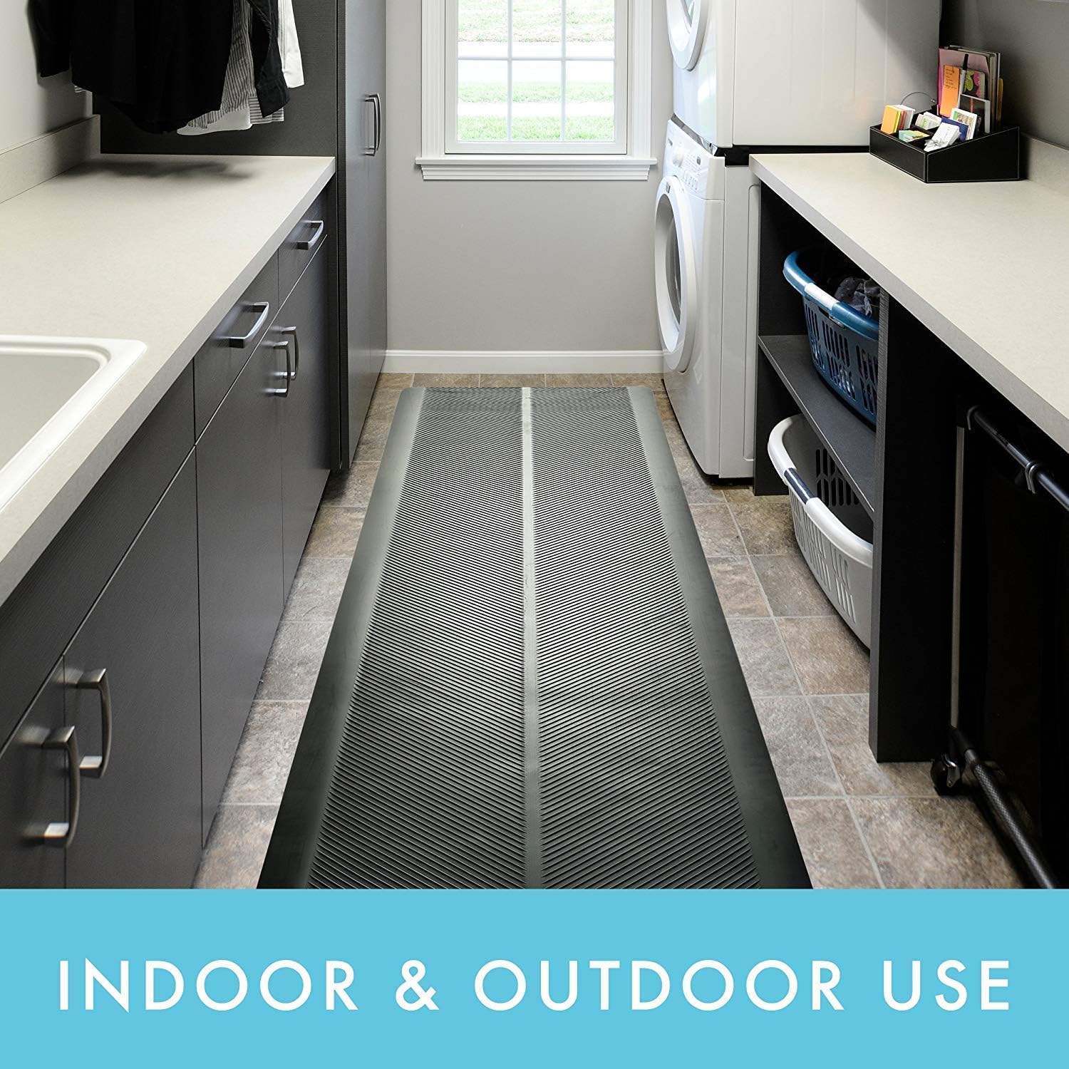 Rubber Runner Mat 27" X 10'