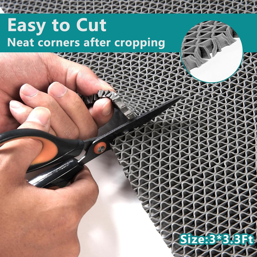WochiTV PVC Drainage Mat 3x3.3Ft
