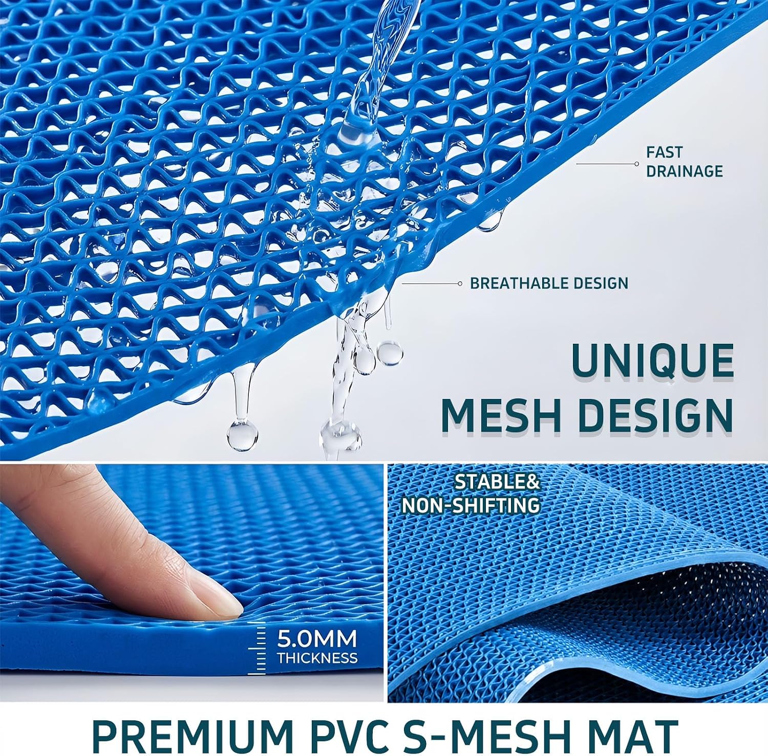 Pool Drainage Mat 13Ft x 3Ft