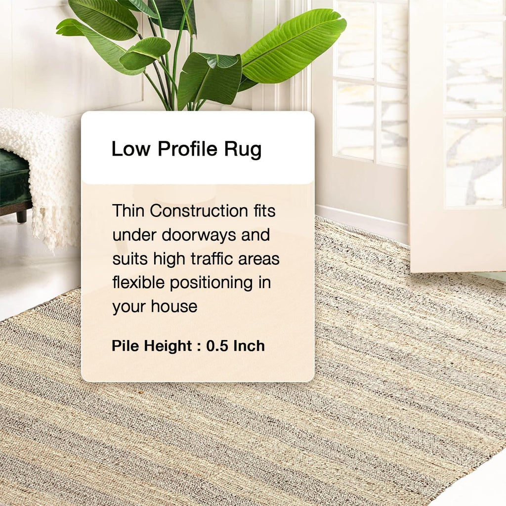 Chardin Home Hand Woven Jute Rug 5x7