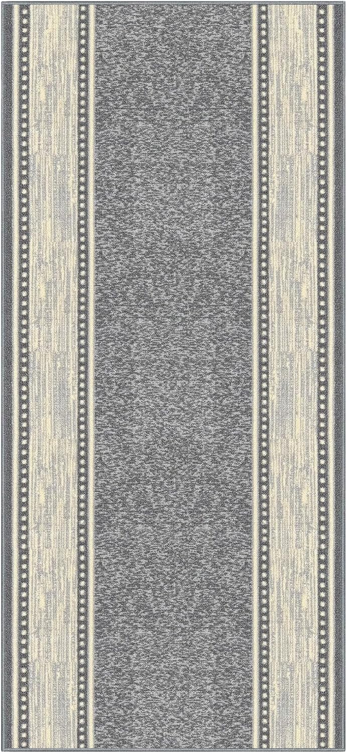 Bordered Runner Rug 22in X 13ft