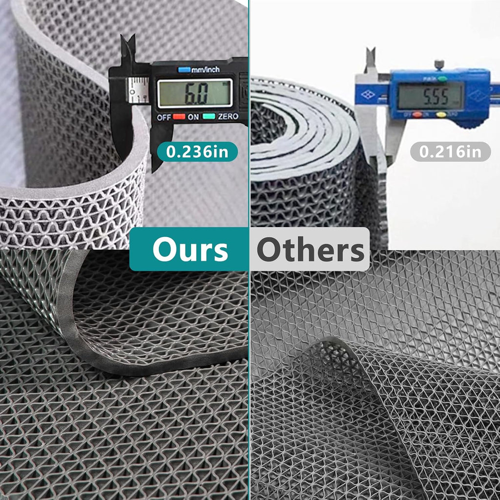 WochiTV PVC Drainage Mat 3x3.3Ft