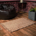 Hand Woven Jute Rug 2'x3'