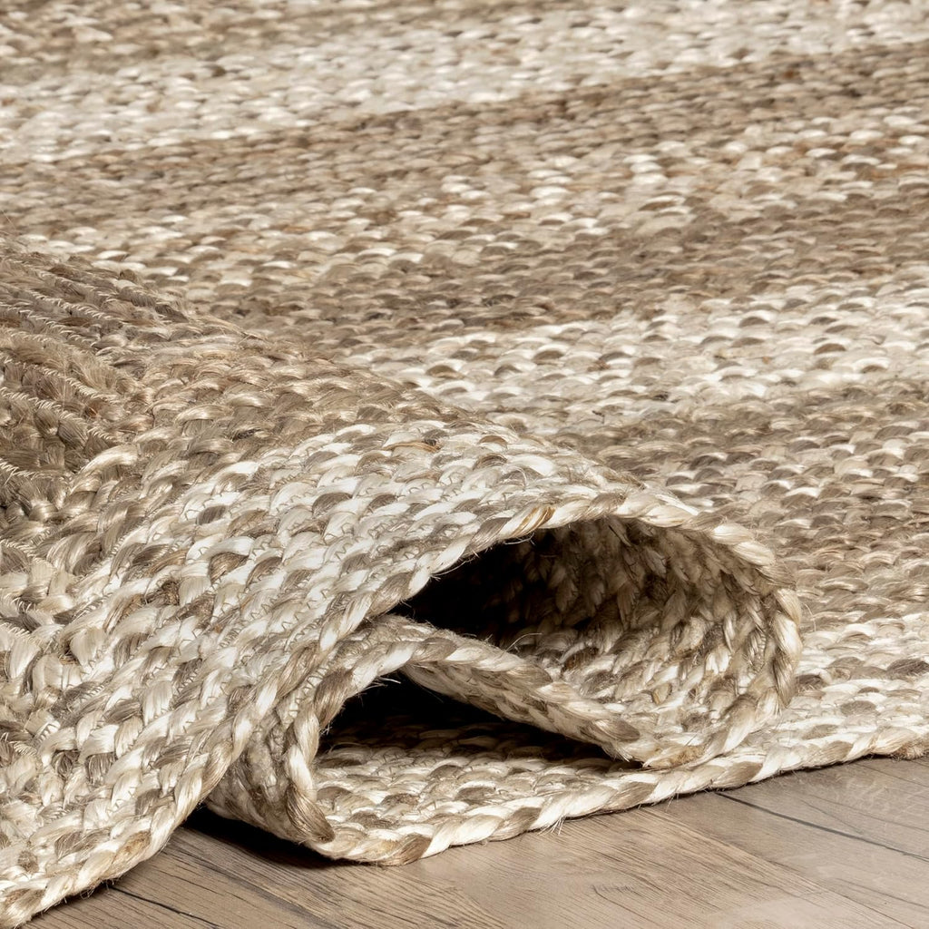 Nuloom Charlene Oval Jute Rug 5' x 8'