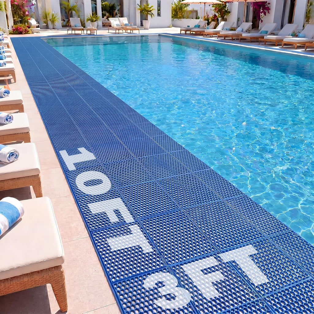 Tondiamo PVC Drainage Pool Mat 3 x 10 ft