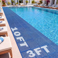 Tondiamo PVC Drainage Pool Mat 3 x 10 ft