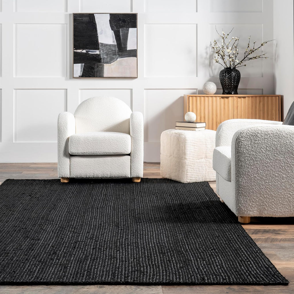 Oval Rigo Jute Rug 3x5