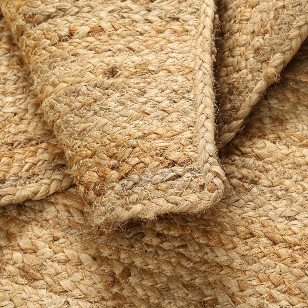 Hausattire Hand Woven Jute Rug 4'x6'