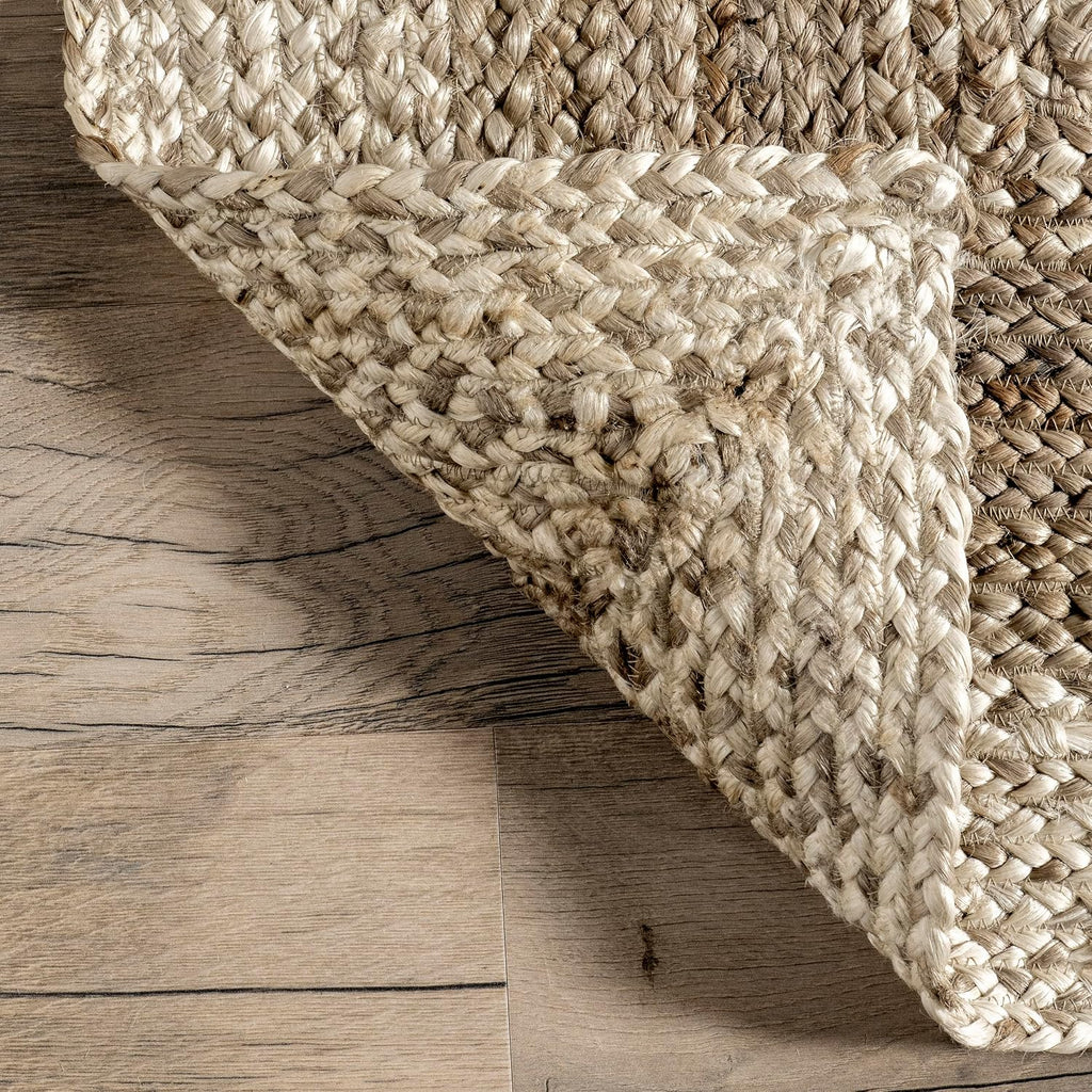 Nuloom Charlene Oval Jute Rug 5' x 8'