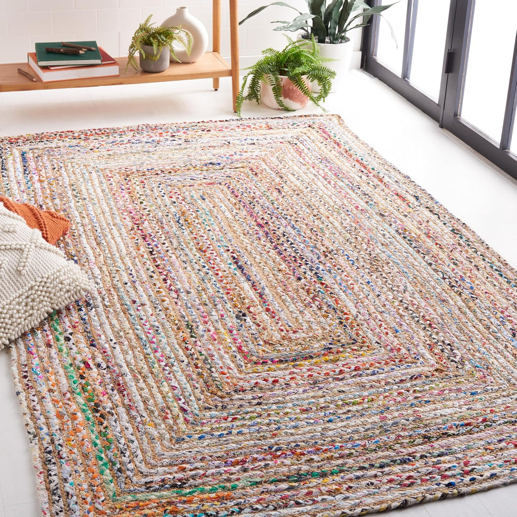 Cape Cod Jute Cotton Area Rug 5x8