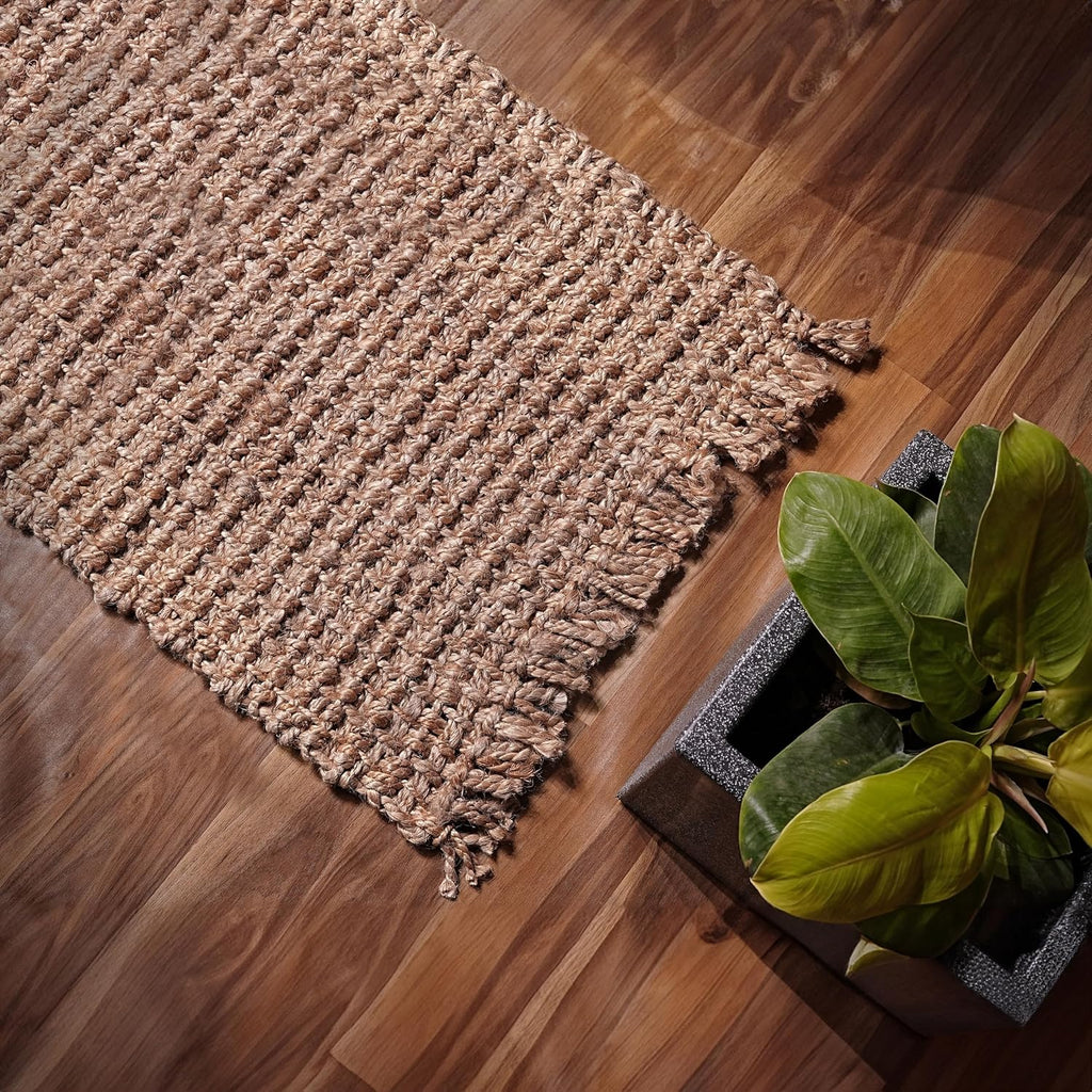 Hand Woven Jute Rug 2'x3'