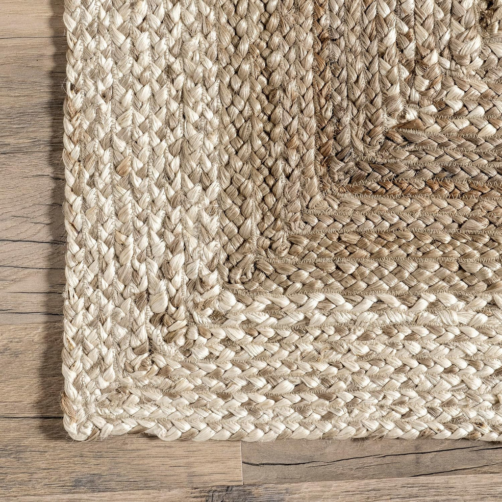 Nuloom Charlene Oval Jute Rug 5' x 8'