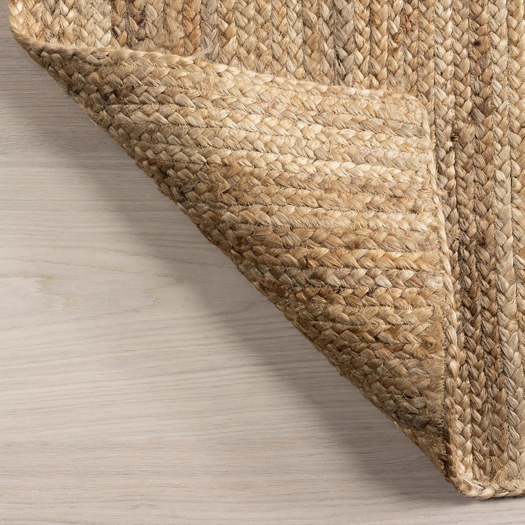 Oval Rigo Jute Rug 4x6